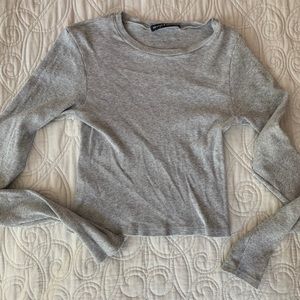 GREY BRANDY MELVILLE LONG SLEEVE!